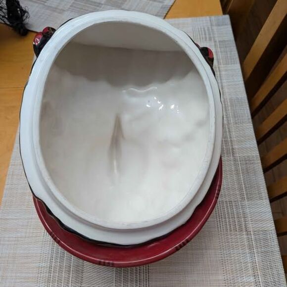 "Rise and Shine" Hen Cookie jar/soup tureen by Fitz and Floyd *Vintage* - Picture 7 of 8